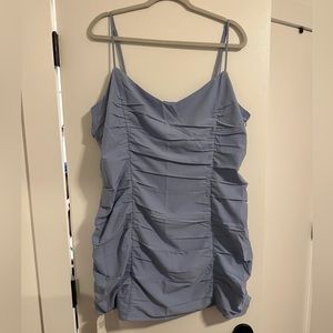 Abercrombie & Fitch powder blue mini dress